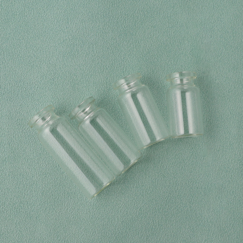 Clear mini 2ml 3ml 4ml 5ml 7ml 8ml 10ml 15 ml 20ml 30ml medicine bottle glass vials for injection