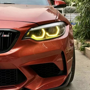 Angel Eyes For BMW M2 2 series LED Lemon Yellow DRL  F22 F23 F87 LCI daytime running lights 63117494851 63117494852