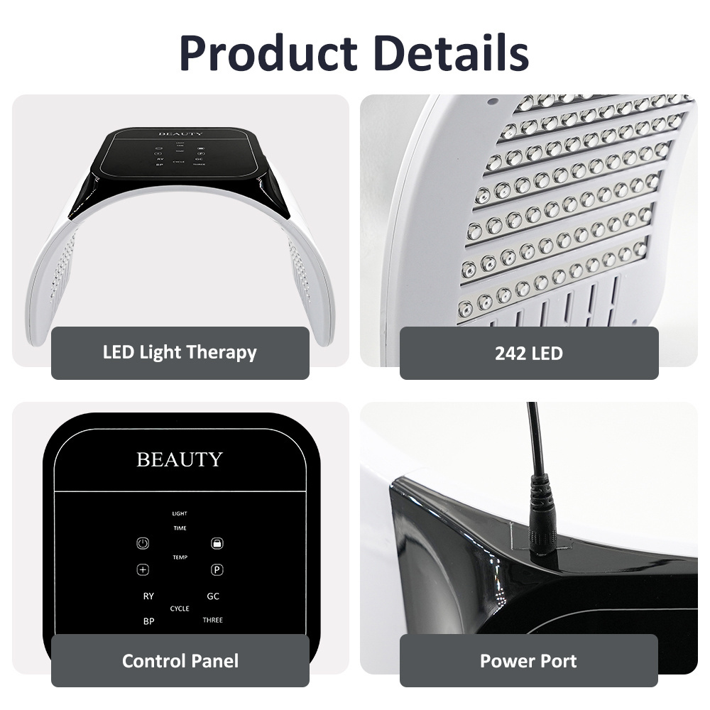 USA Stock Fast Deliver Pdt Led Light Therapy Facial Machine