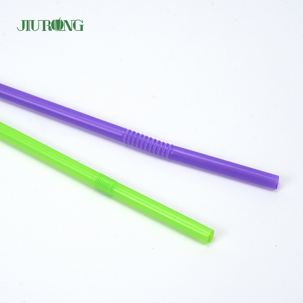 Wholesale Price Manufacture Custom U Shape Disposable Colorful Drink Plastic Straw