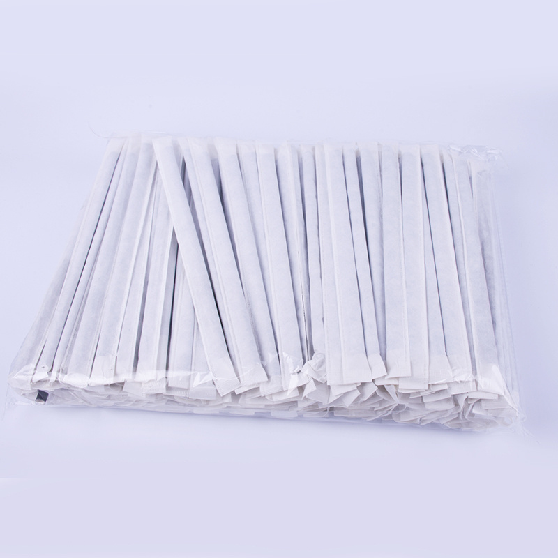 Individudually Wrapped TWO-IN-ONE Bubble Tea Paper Straws With Spoon