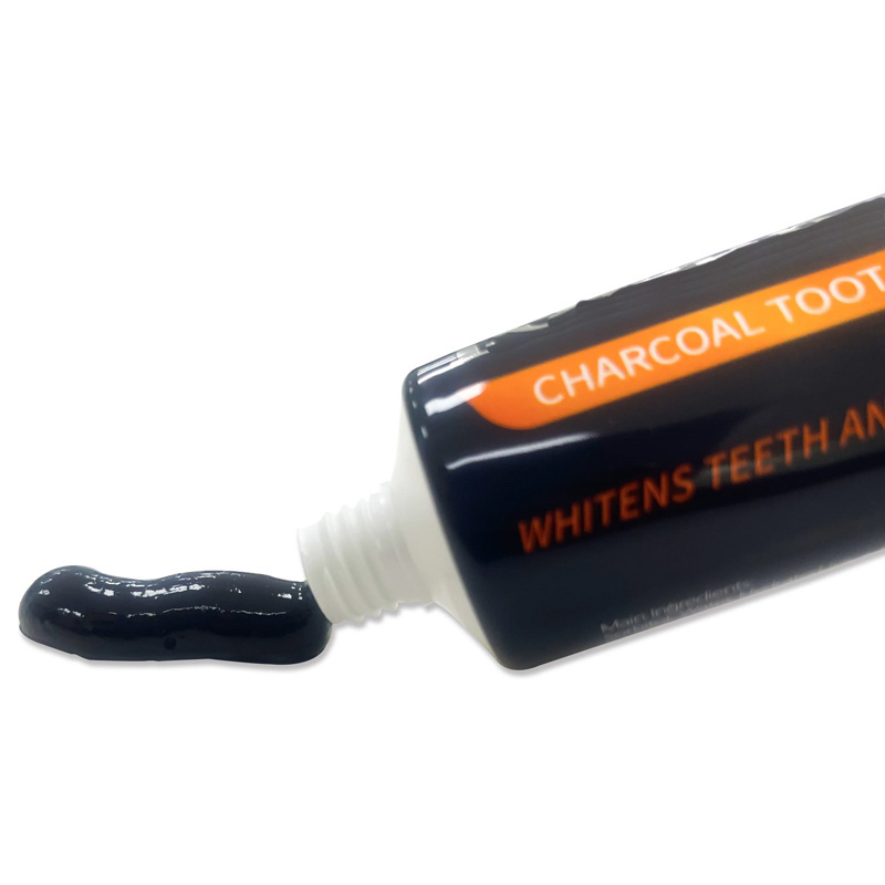 Bestselling natural bamboo charcoal whitening and stain removing organic toothpaste