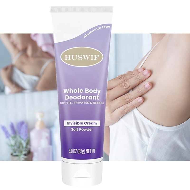 Aluminum Free 72 Hour Odor Control Whole Body Underarm Care Body Odor Remove Deodorant Cream