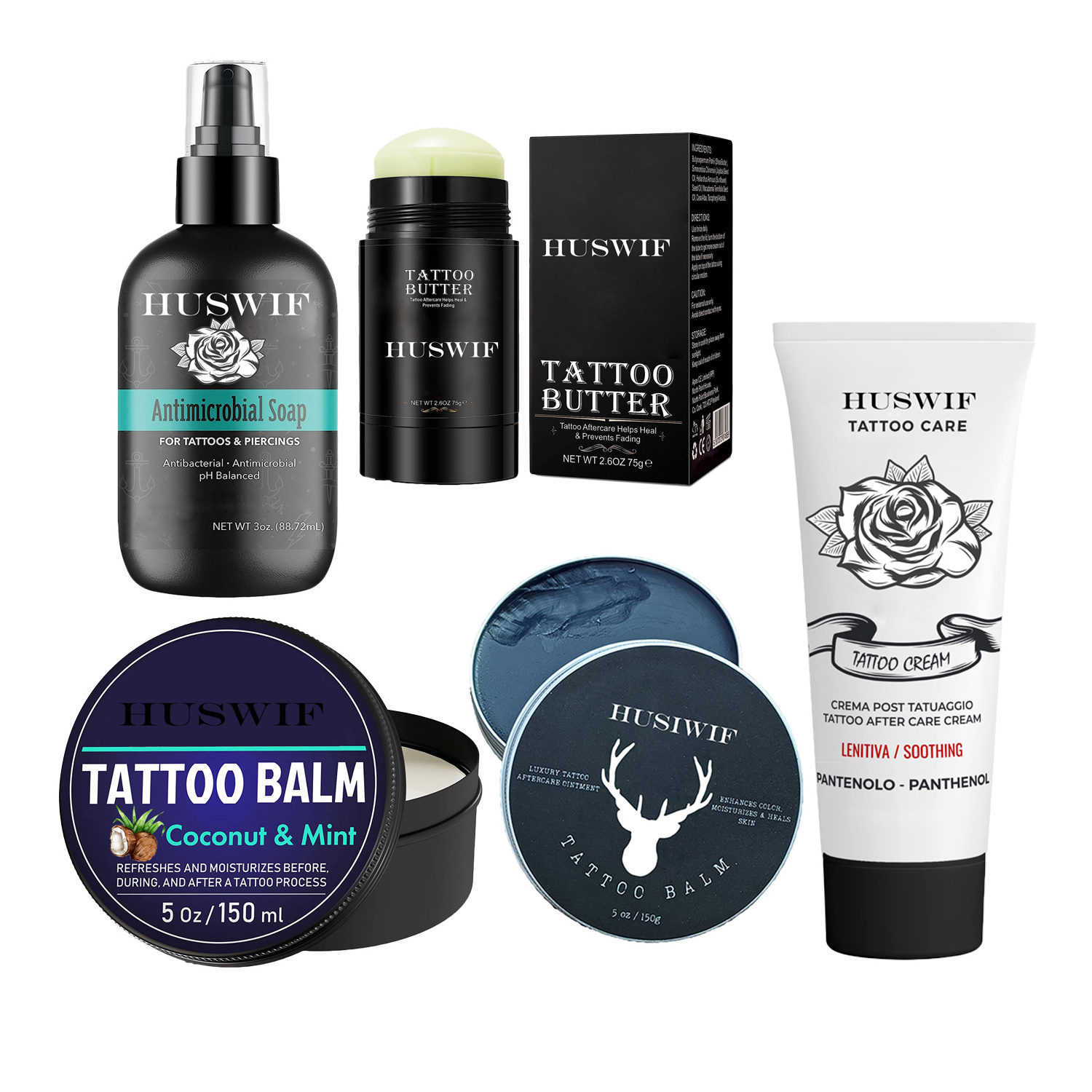 Tattoo Care Vegan Healing Cream After Care Tattoo Oitment Balm After Care Brightening Oem Tattoo Balm