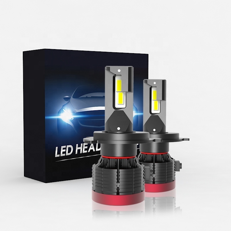 2021 newest V9 Car headlight Lamp led Bulb H1 H3 H4 H7 H8 H9 H11 9005 9006 5000K 6000k led Light h4