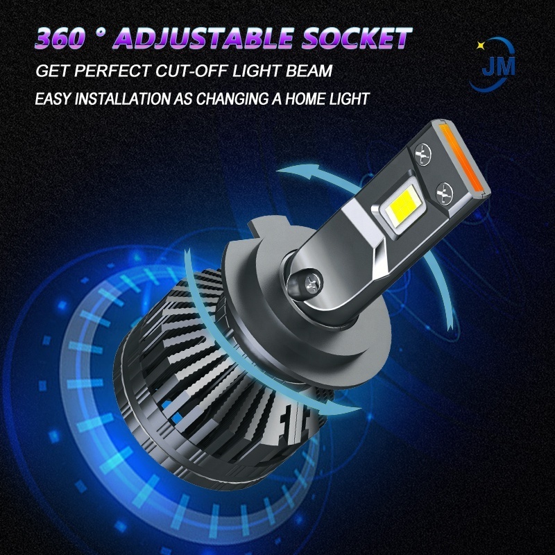 Factory price wholesale 55W Auto Led H7 Car Headlight Bulb 12V 20000lm Foco Luces Led H1 9005 9006 H11 H4 H15 Led for Car