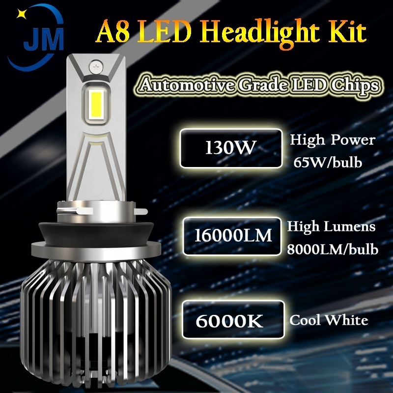 high performance Auto parts accessories automotive led 60w h8 h9 h11 h13 high power led car headlight bulb h1 h4 h7 led 9005