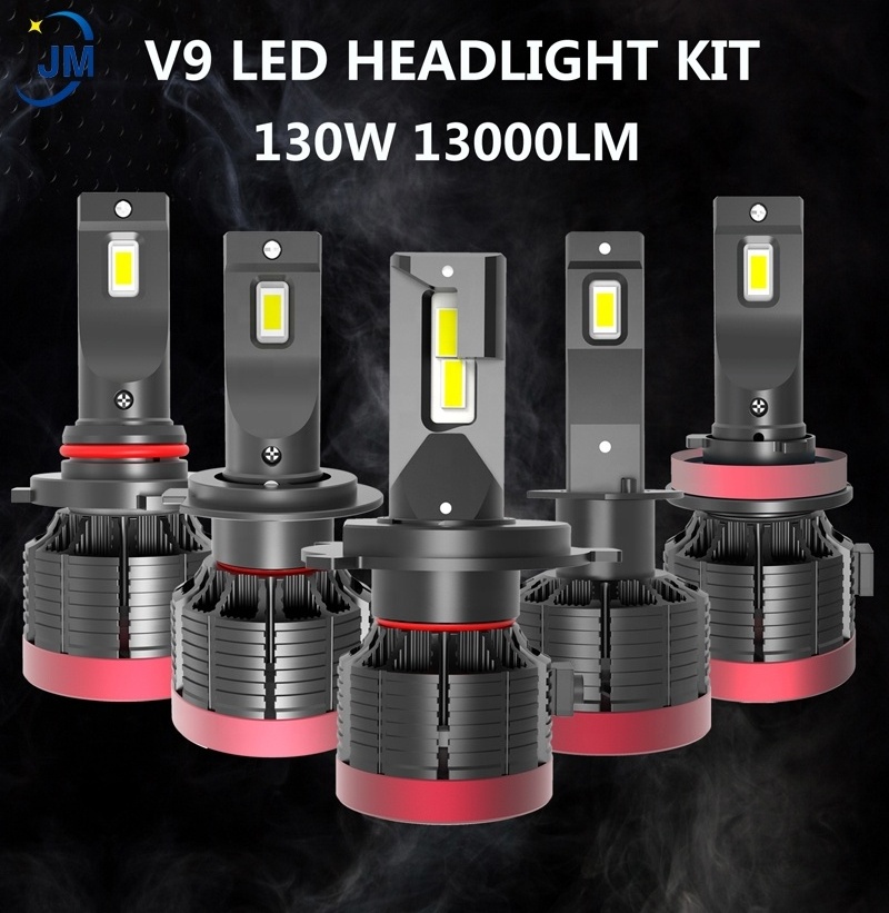 Waterproof spotlight h11 led 130w high concentrated power led accessories H7 H4 hi/lo beam led headlight kits h1 hb3 hb4 h13