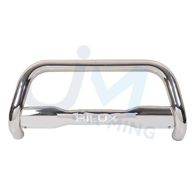 Stainless Steel Hilux Vigo Revo Fj120 Pickup 4x4 Car Front Push Bumper Bull Bar Nudge Bar For Different Models