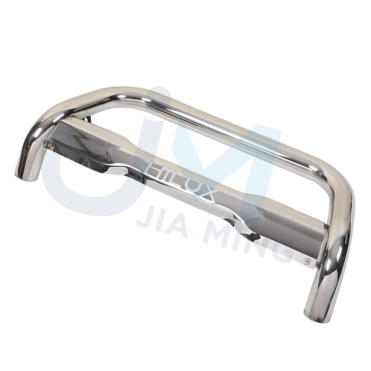 Stainless Steel Hilux Vigo Revo Fj120 Pickup 4x4 Car Front Push Bumper Bull Bar Nudge Bar For Different Models