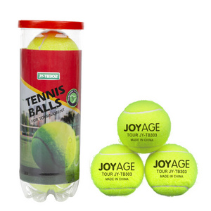 High Quality Custom Logo Training Press Tennis Padel Balls Personalized Black Head Tennis Ball