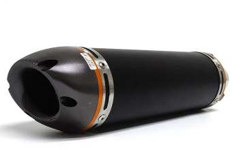 JPMotor High Quality Super Quiet Universal Real Carbon Fiber Motorcycle Exhaust Muffler