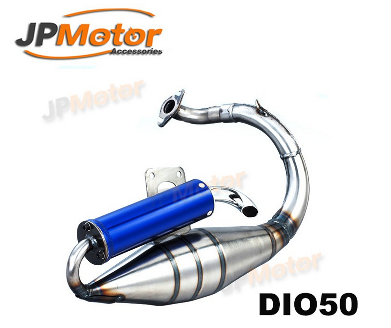 JPmotor Universal Motorcycle System Jog50 Motorcycle Exhaust Pipe For 50CC