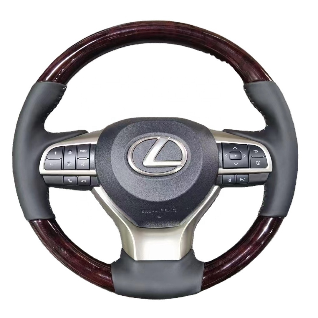 for Lexus es250  nx300 multi-functional solid wood ct200 steering wheel assembly modification RX350 upgrade lx570 steering wheel