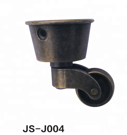 Zinc alloy antique brass chair casters furniture casters