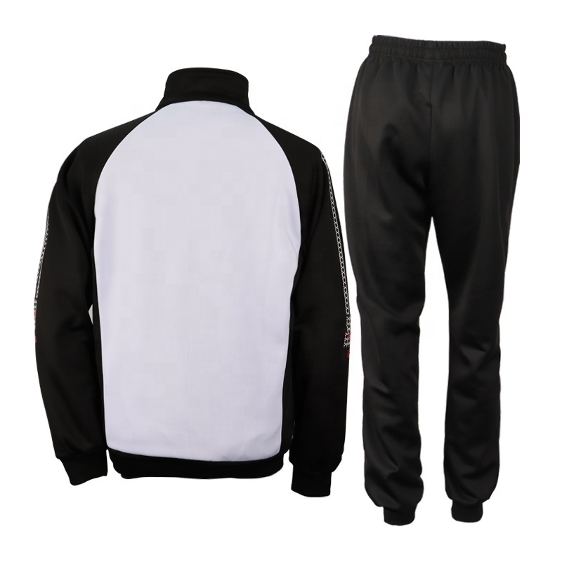 Clothing Manufacturers Custom Designer White Parachute Masculino School Shell Straight Leg Black Pants Tracksuits for Men Brand