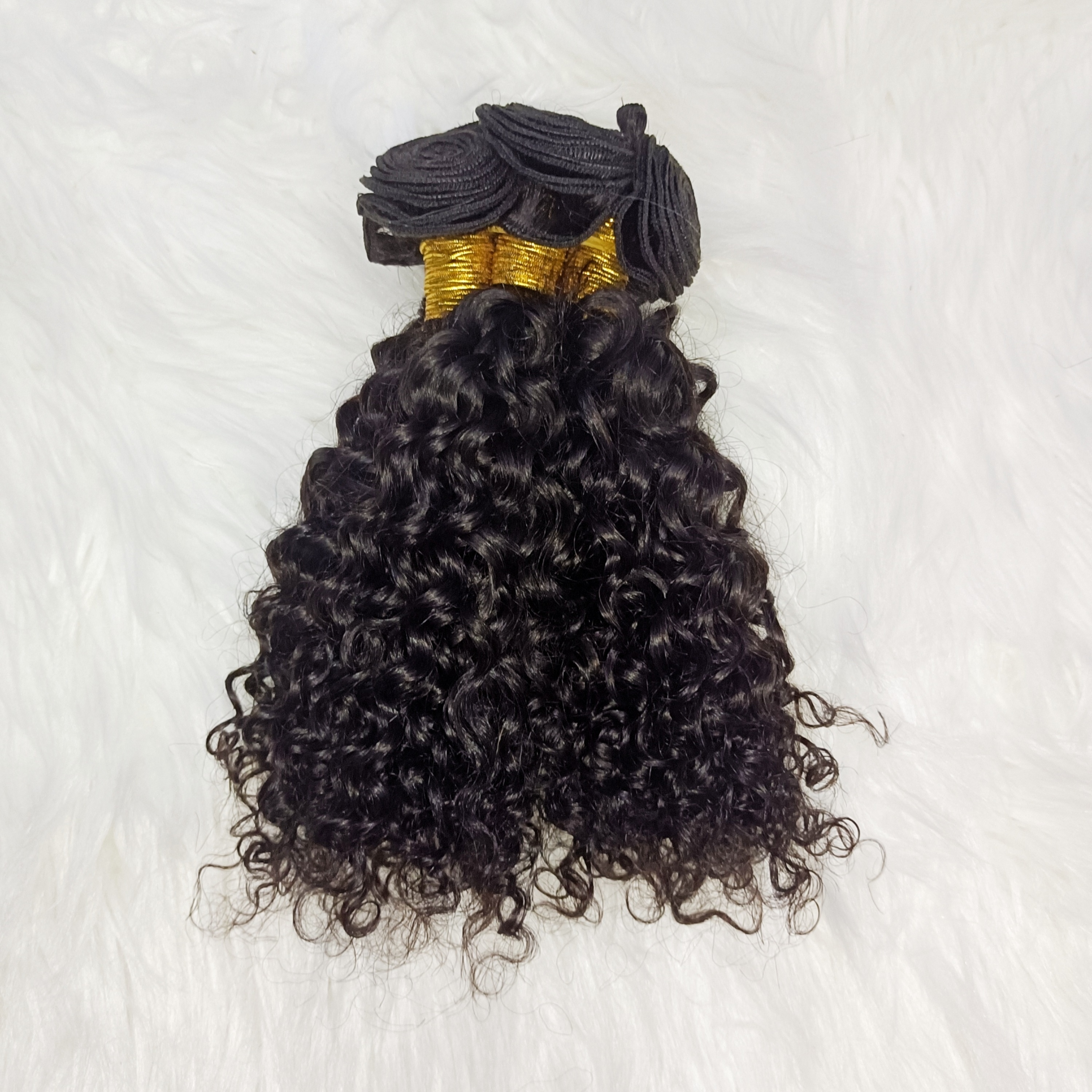 12 inch water wave Virgin Hair Wholesale Human Hair Bundle  100%  Raw Brazilian hair bundles