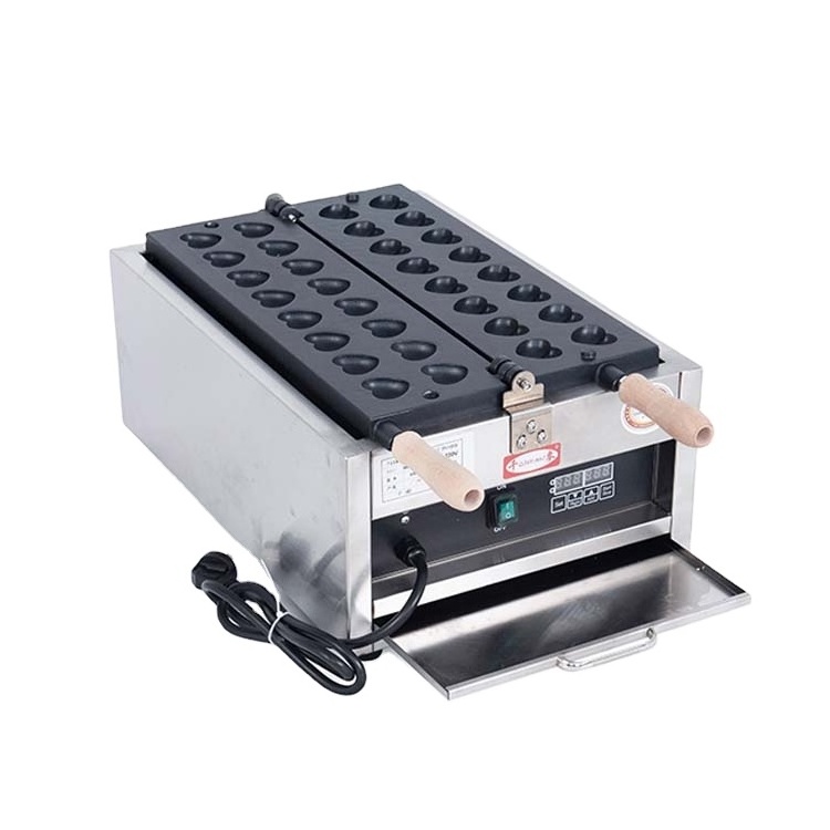 JTS Design 2024 Customized Stainless Steel Non-Stick Waffle Machine Electric Mini Heart Shaepd Waffle Maker Machine