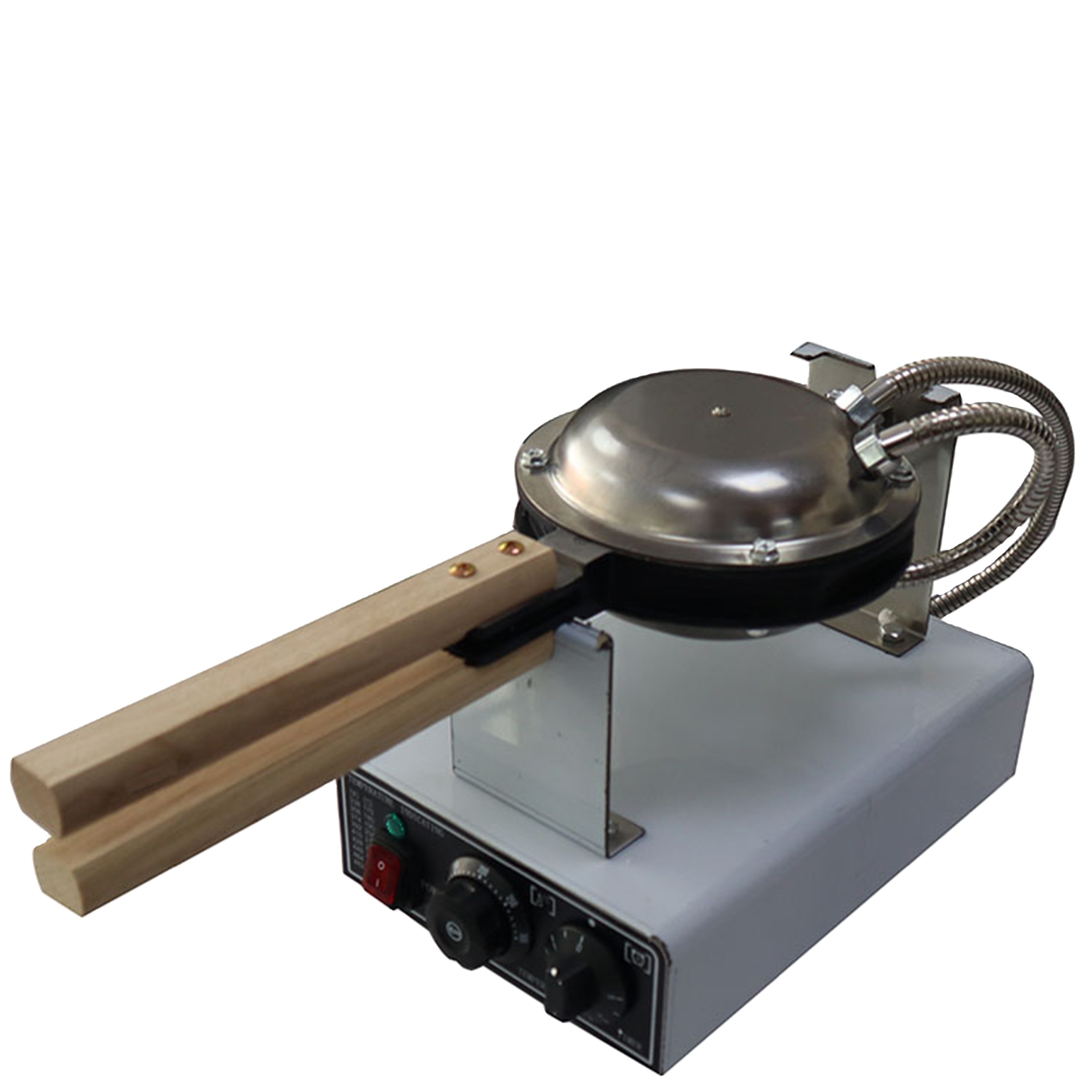 JTS OEM Custom Snack Machine Commercial Non-stick Surface Egg Bubble Waffle Maker With Timer Thermostat