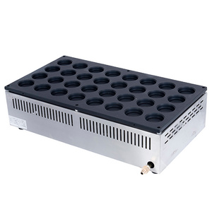 JTS Factory Price Professional Electric/Gas Takoyaki Maker 28-84 Holes Waffle Stick Making Automatic Takoyaki Machine