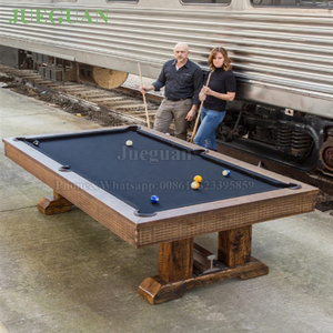 Classic 3 piece 8 ball slate billiard pool table for sale