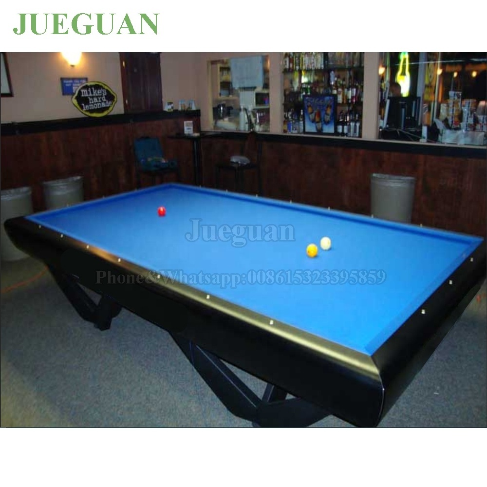 3 cushion no balls pocket french Carom Billiard Table with dining top