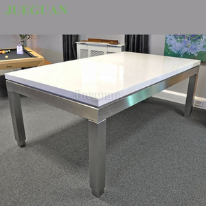 Best price factory manufacturing  granite dining table with 2 bench pool table dining