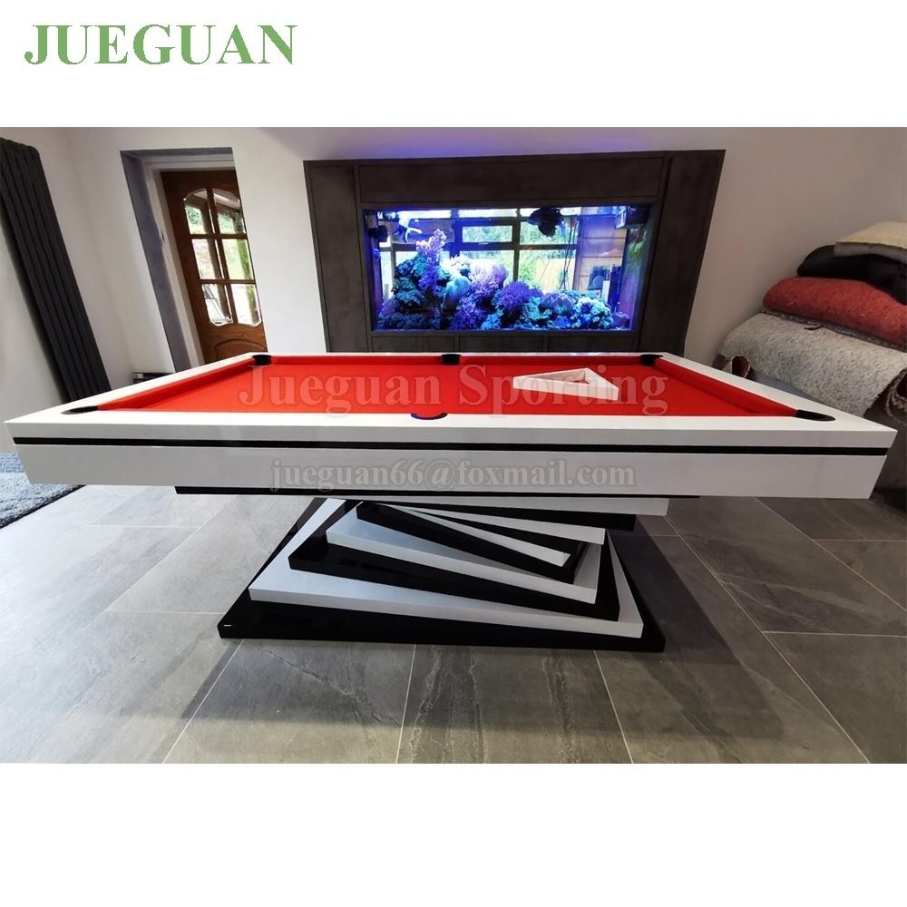 2021 New Arrival Solid wood 8 ball billiard pool table 9ft for sale