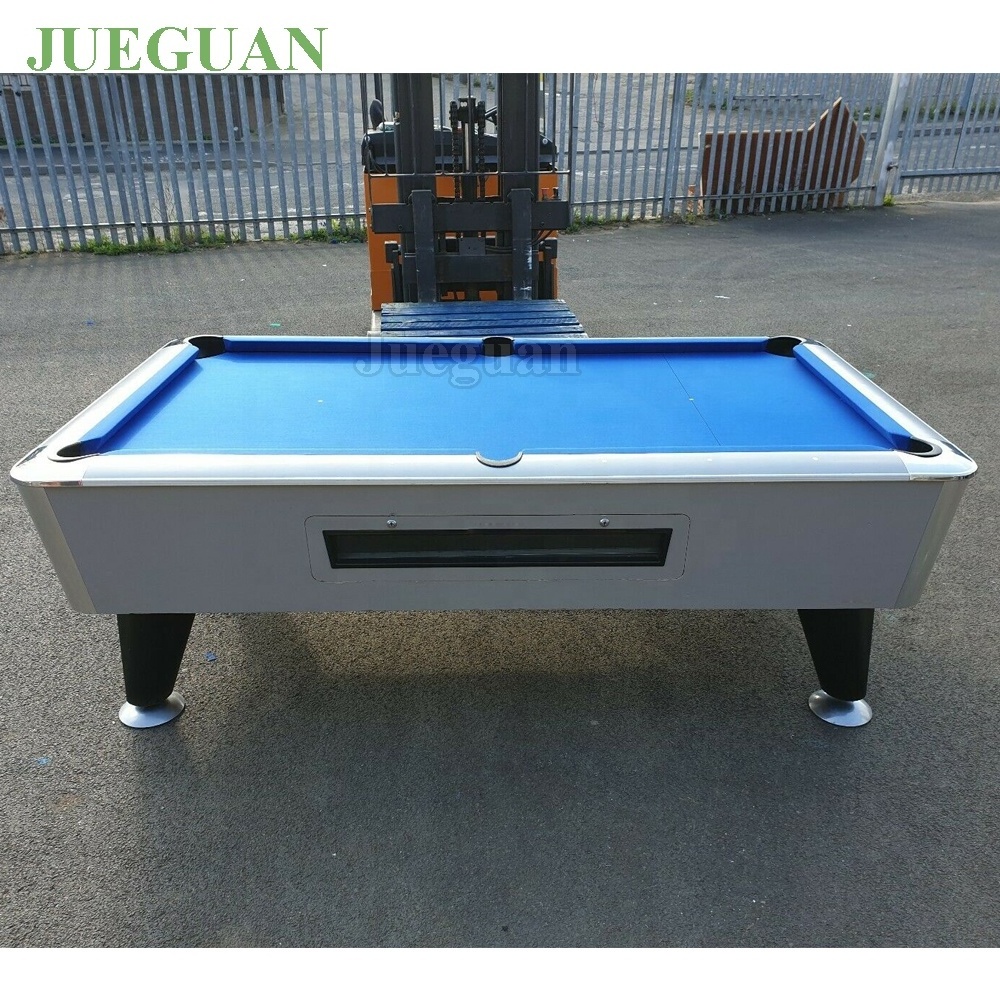 6ft 7foot used coin op operated billiards pool table