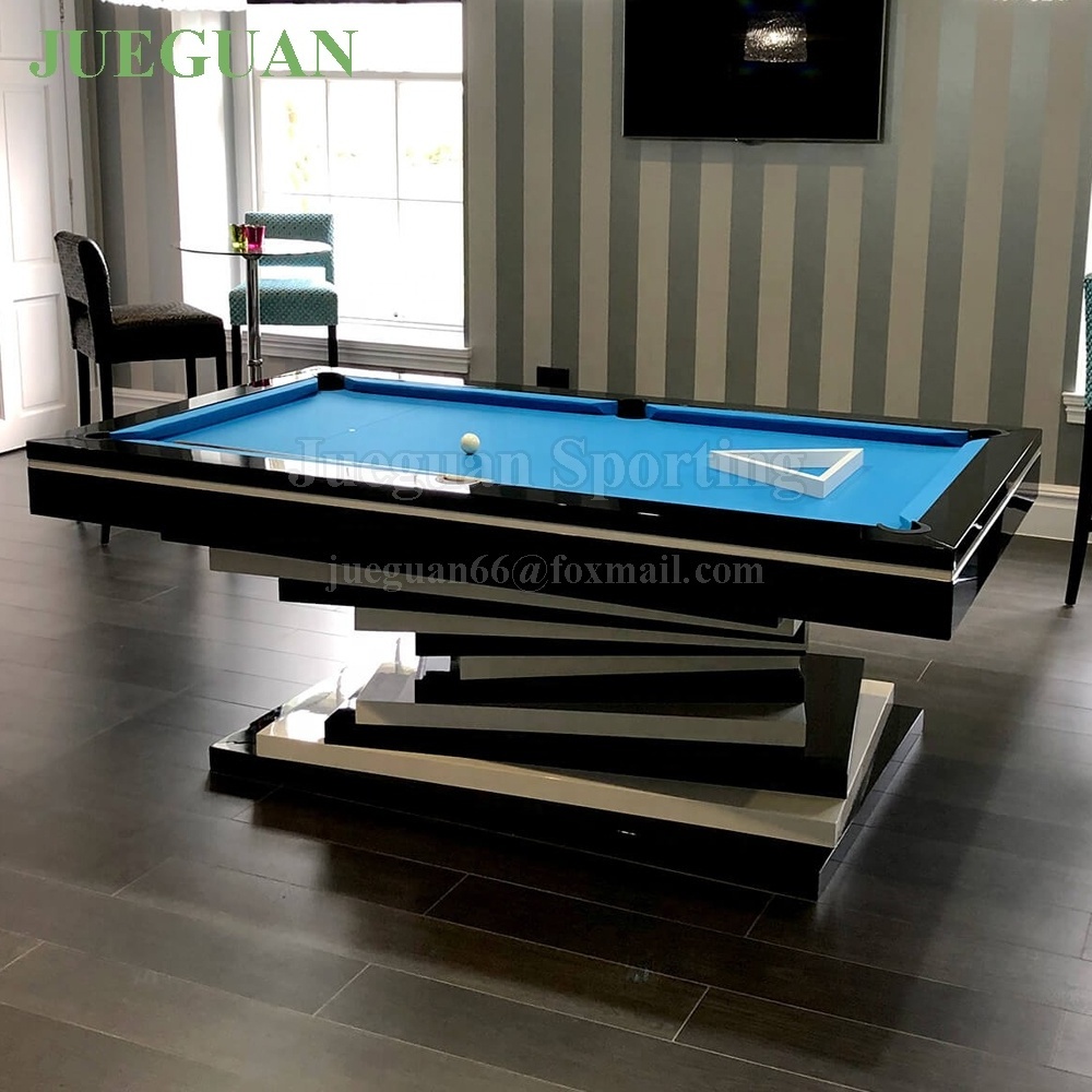 2021 New Arrival Solid wood 8 ball billiard pool table 9ft for sale