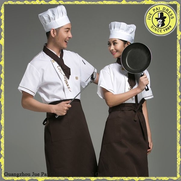 Modern Unisex Indian Restaurant Kitchen Uniforms For Chef