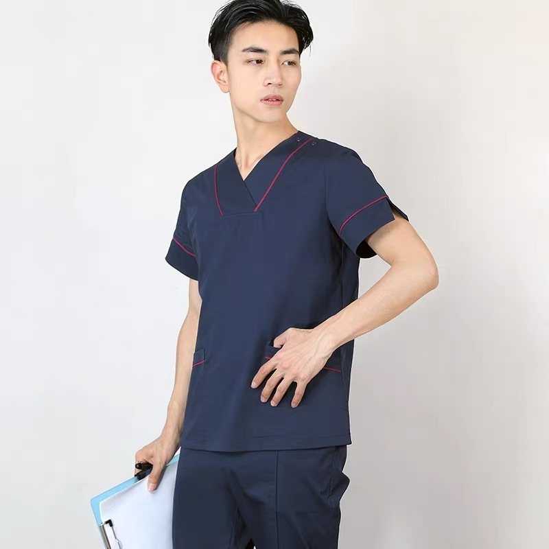 New hospital uniform 100% cotton scrubs uniforms sets women medical uniforms nursing hospital sets nursing scrubs