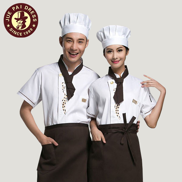 Modern Unisex Indian Restaurant Kitchen Uniforms For Chef