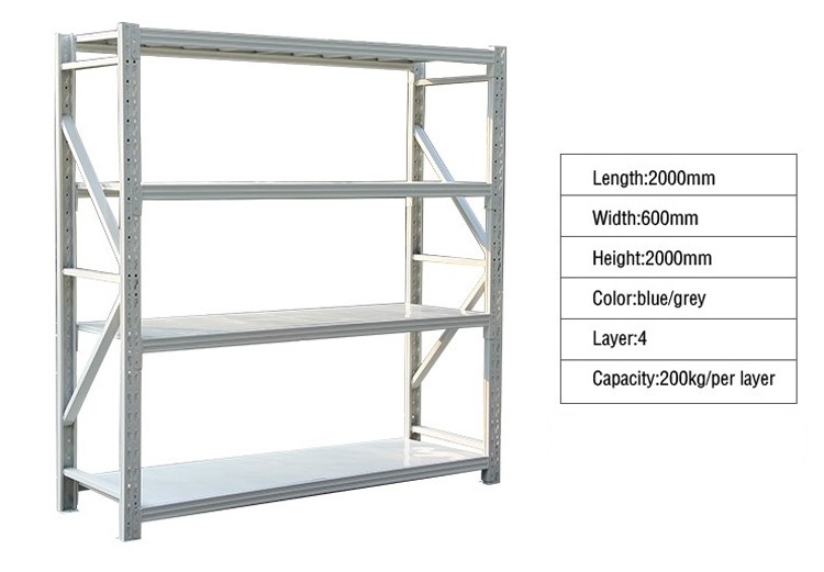 Heavy Duty Rack Large Capacity Racking System Warehouse Industrial Pallet Shelving Storage Racks And Shelves