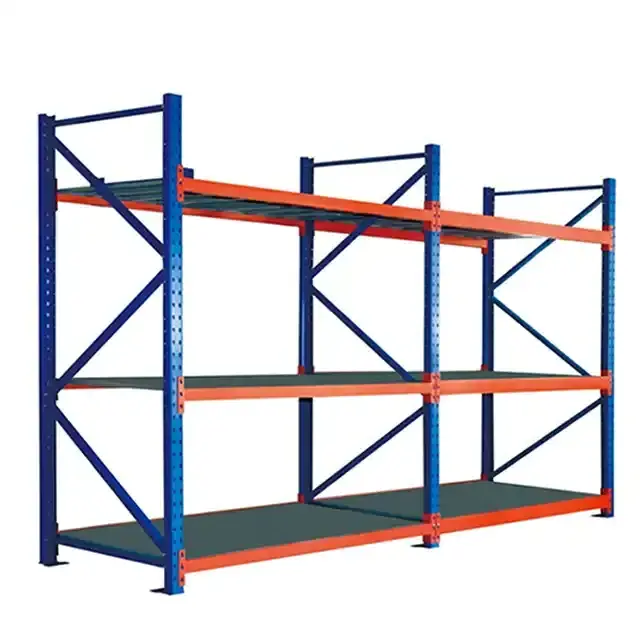 Customized Garage Storage Steel Shelving Racks Supermarket Display Stacking Rack Heavy Duty Pallet Rack