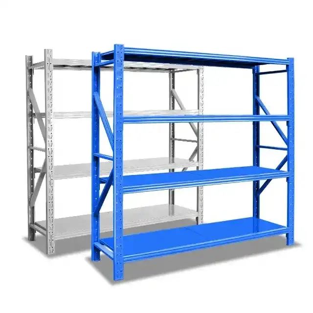 Customized Garage Storage Steel Shelving Racks Supermarket Display Stacking Rack Heavy Duty Pallet Rack