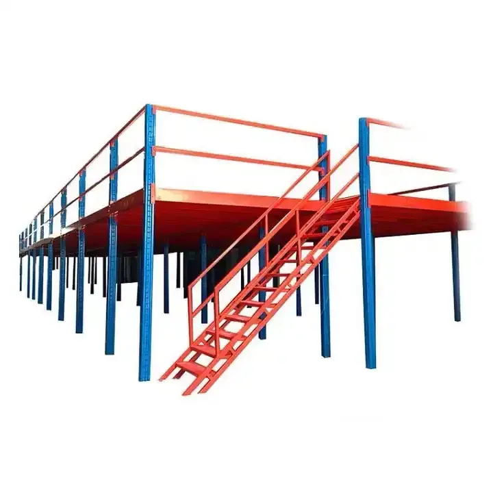 Custom Heavy Duty Shelving 300 Kg Layer Garage Black 4 Tier Warehouse Storage Metal Stacking Shelf Rack Unit For Warehouse