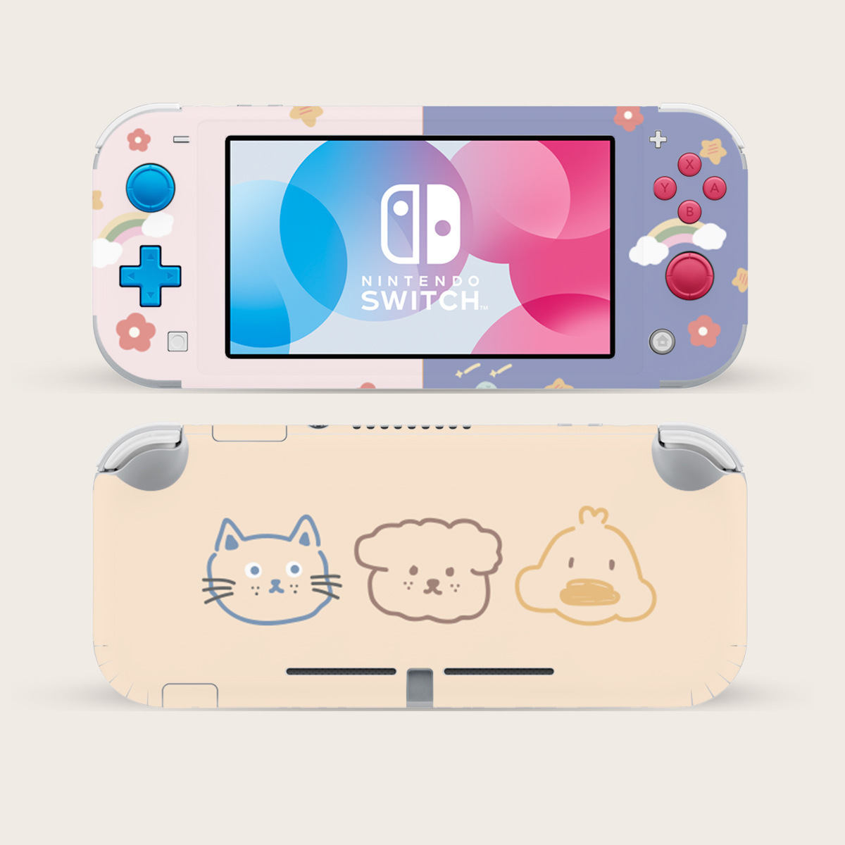 Customization 360 protection Anti Dust Anti Scratch skin sticker for nintendo switch