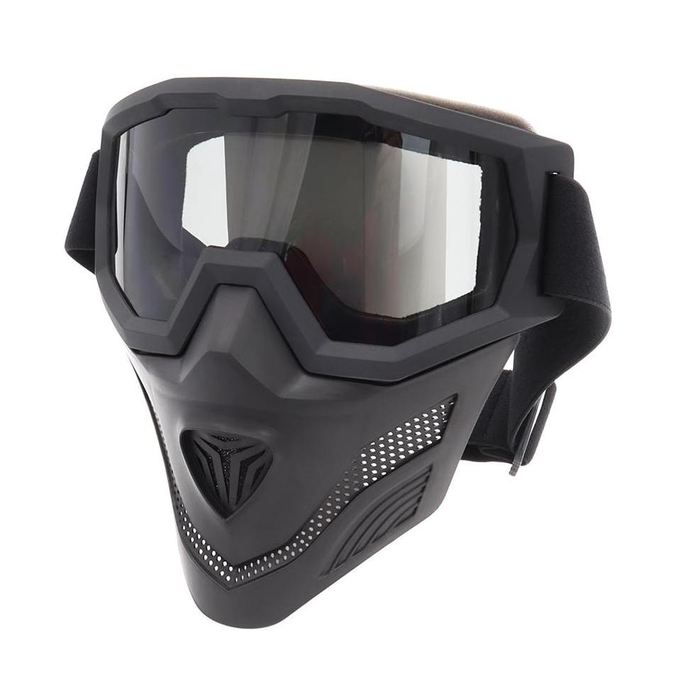 Detachable Mask Off-Road Goggles Windproof UTV Motorcycles Sport Eyewear Mask