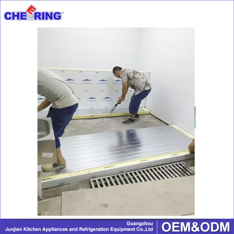 Guangzhou factory fish storage cold room  for restaurant