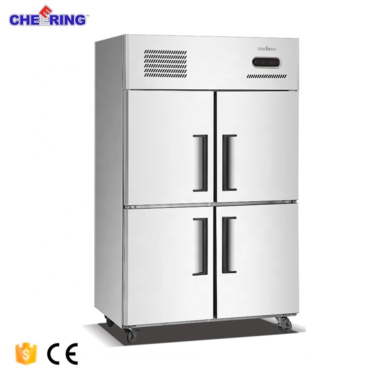 Refrigeration Equipment Stainless Steel Commercial Refrigerators Cabinets Upright Chiller & Freezer