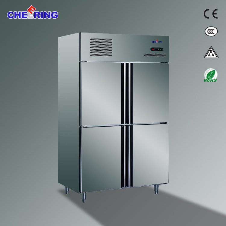 China manufacturer commercial refrigerator double temperature freezer and chiller