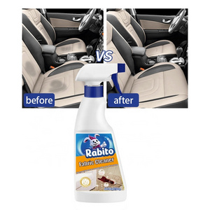 Fabric Cleaning Spray Car Interior Ceiling Cleaner Fabric Flannel Leather Seat Decontamination Car Cleaner