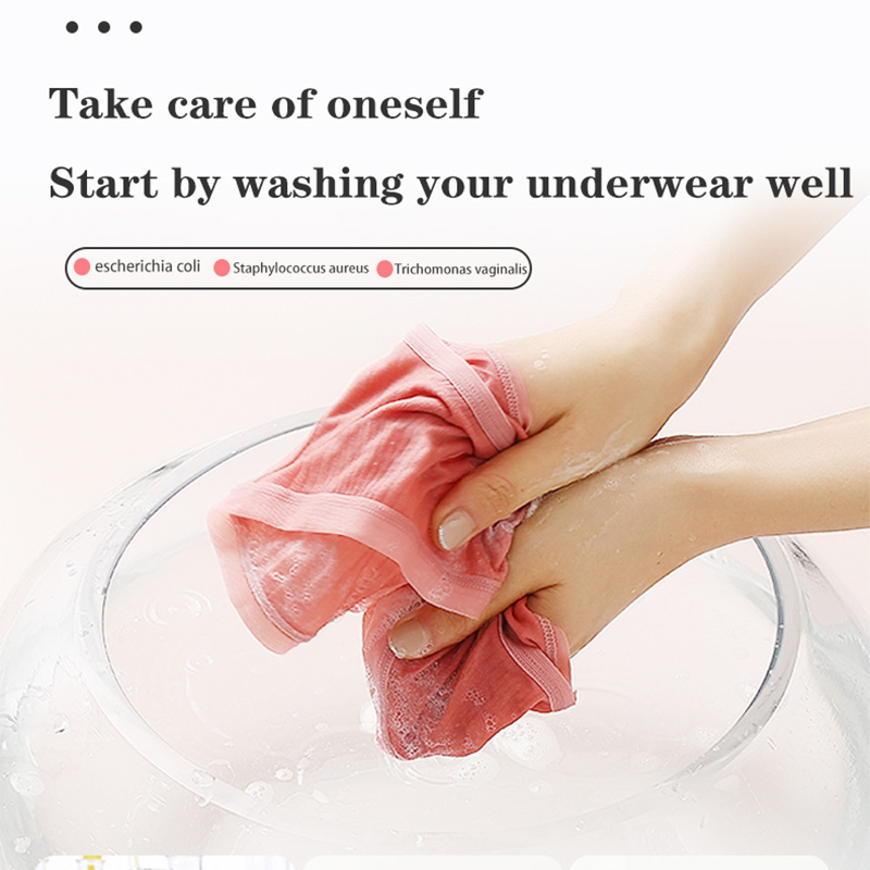 Underwear Cleaner High Efficiency Lingerie Wash Liquid Detergent For Scented Panty Washing Detergent Gentle Detergent