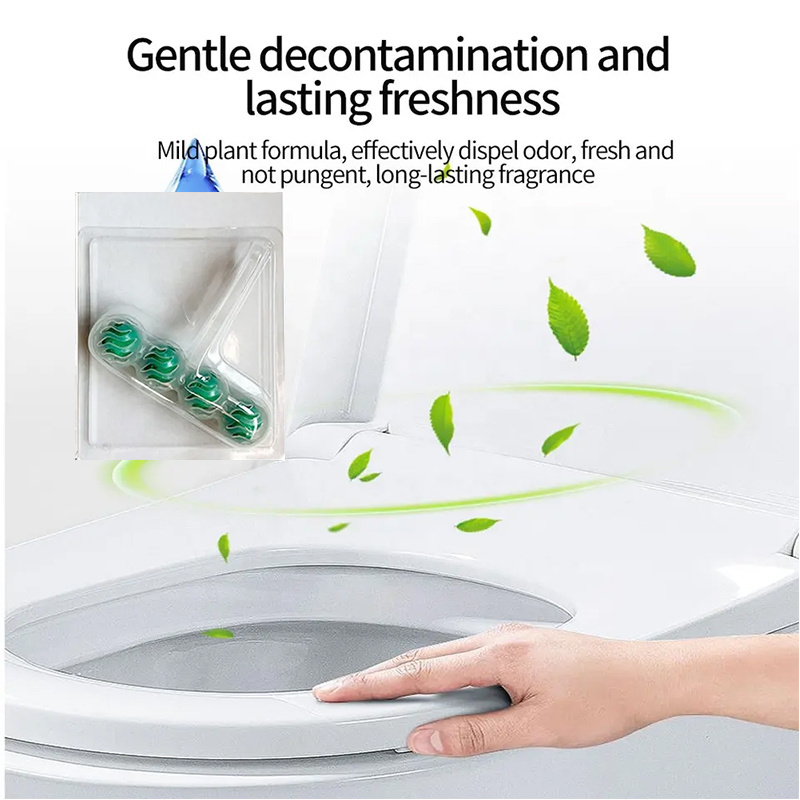 Manufacturer Made Hang Removal Odor Toilet Rim Clean Balls Automatic Toilet Bowl Cleaner Toilet Air Freshener Fragrance Ball