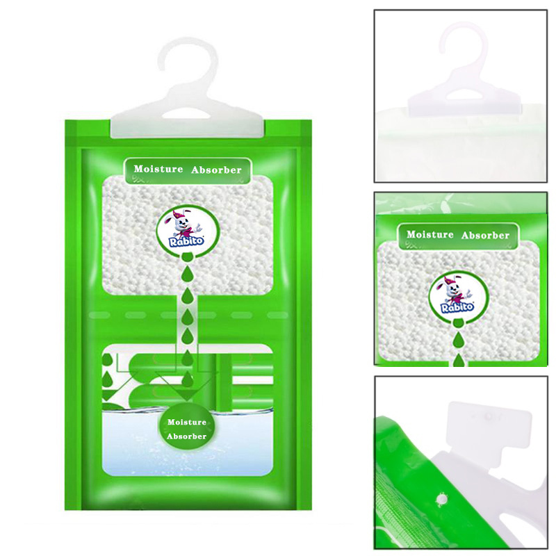 Moisture Absorber And Odor Eliminator Hanging Bags Dehumidification Bags Moisture Absorber Bags