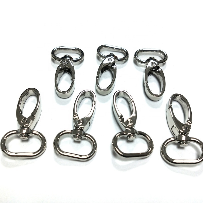 10.5G nickel color lanyard hardware bag hook buckle lobster claw trigger snap hook for handbag manufacture