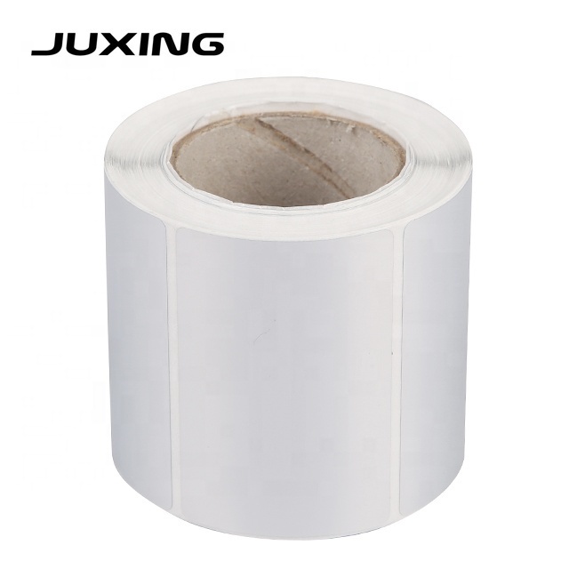 Juxing 30x20mm*400pcs Thermal Transfer Glossy Blank Label Self adhesive Stickers for car accessories stickers commuter