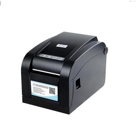 Xprinter XP-350B High quality Qr code sticker barcode printer USB+Serial Thermal label printers