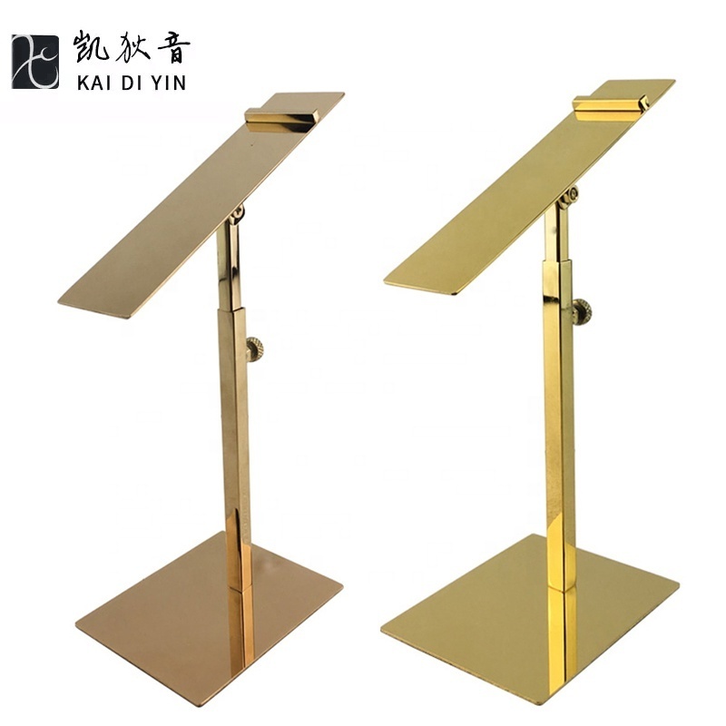 Stainless steel shoe display stand, shopping mall special shoe bracket display rack